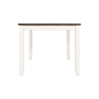 Bowery Hill Brown 5PC Dining Set in Brown