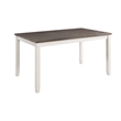 Bowery Hill Brown 6PC Dining Set in Brown