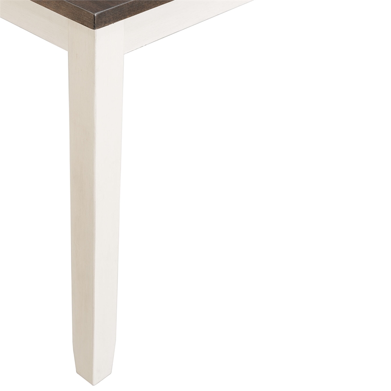 Bowery Hill Brown 6PC Dining Set in Brown