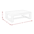 Bowery Hill 3PC Occasional Table Set in Cherry