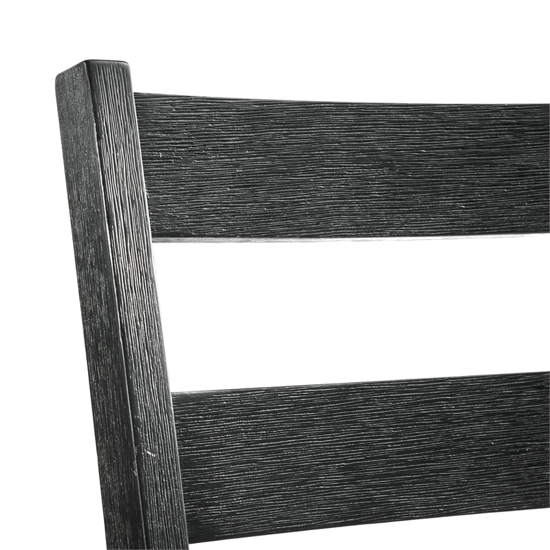 Bowery Hill 3PC Drop Leaf Dining Set in Gray