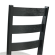 Bowery Hill 3PC Drop Leaf Dining Set in Gray