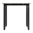 Bowery Hill 3PC Drop Leaf Dining Set in Gray