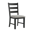 Bowery Hill 3PC Drop Leaf Dining Set in Gray