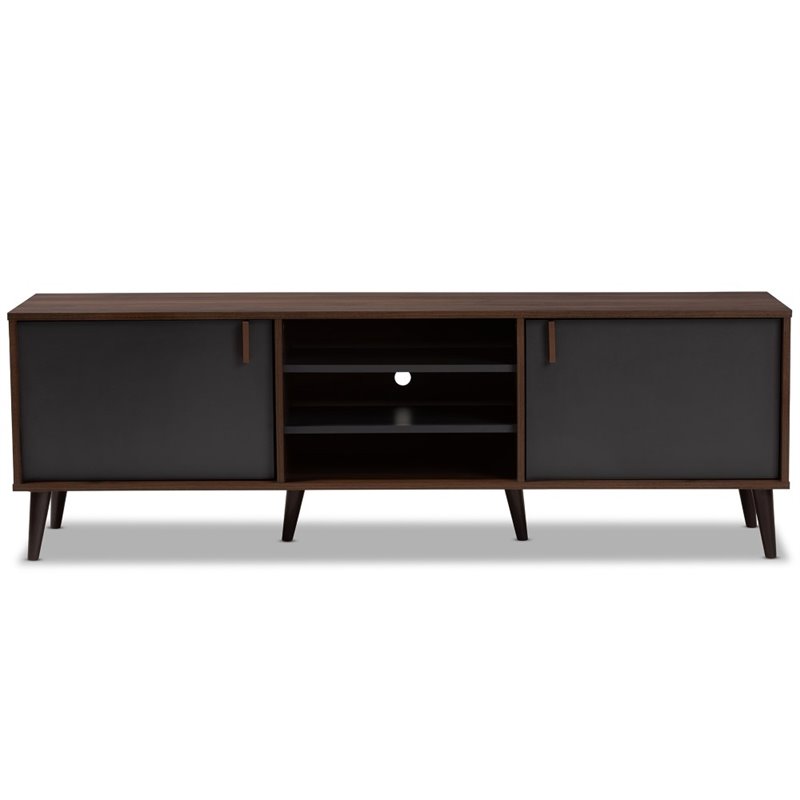 Bowery Hill Modern Wood TV Stand for TVs up to 63