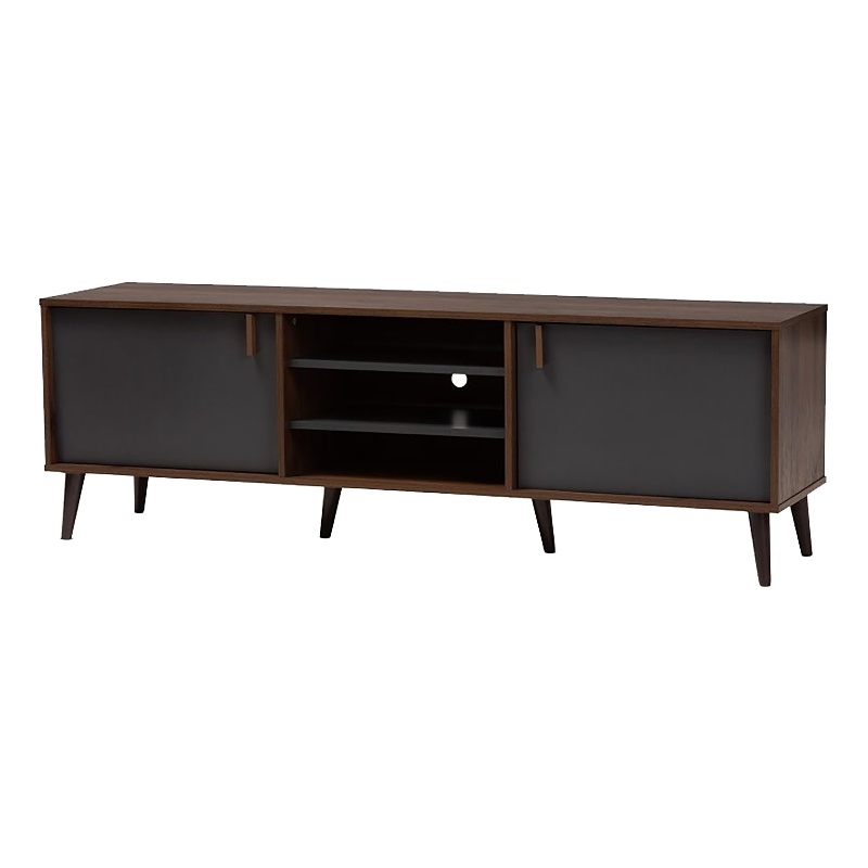 Bowery Hill Modern Wood TV Stand for TVs up to 63