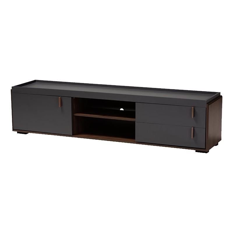 Bowery Hill Modern Wood TV Stand for TVs up to 78