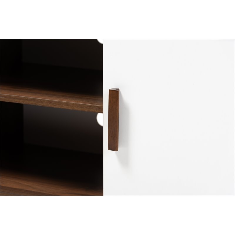 Bowery Hill Modern 2-Door Wood TV Stand for TVs up to 70