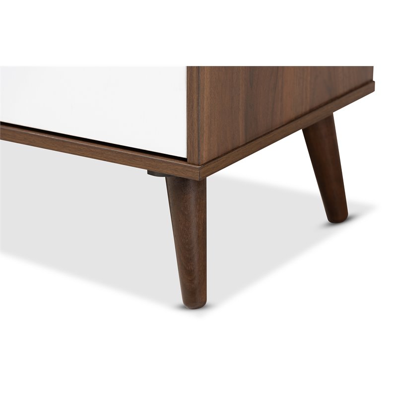 Bowery Hill Modern 2-Door Wood TV Stand for TVs up to 70