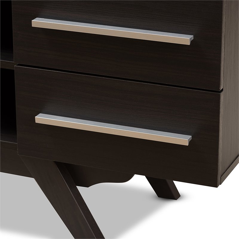 Bowery Hill Mid-Century Wood TV Stand for TVs up to 60