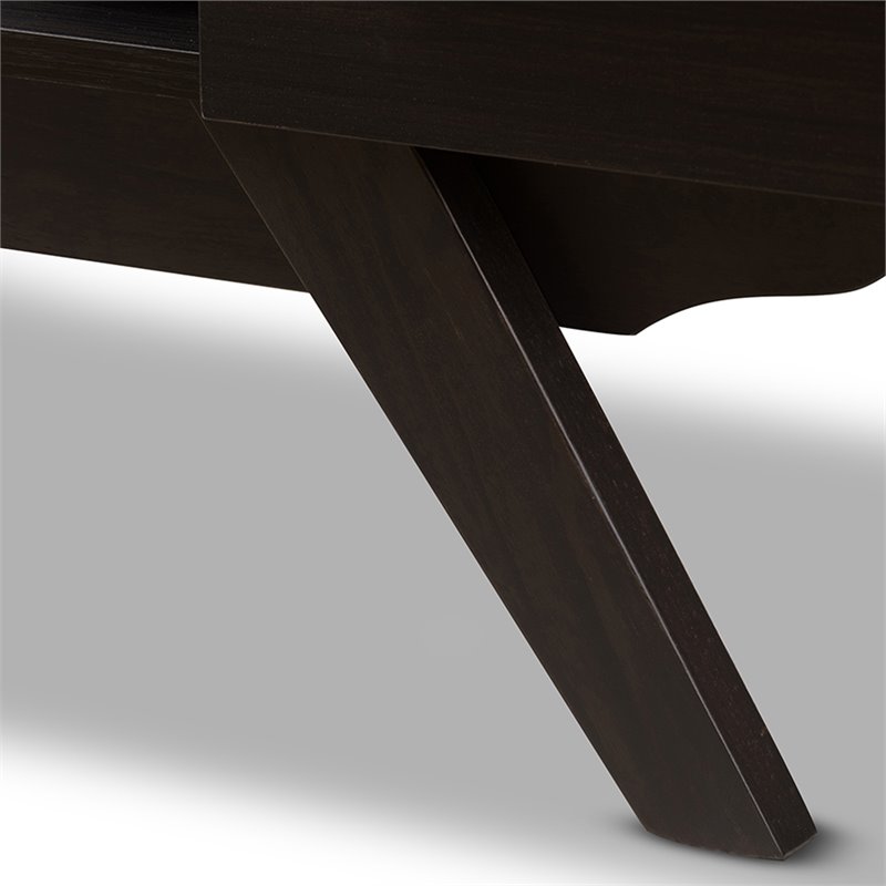 Bowery Hill Mid-Century Wood TV Stand for TVs up to 60