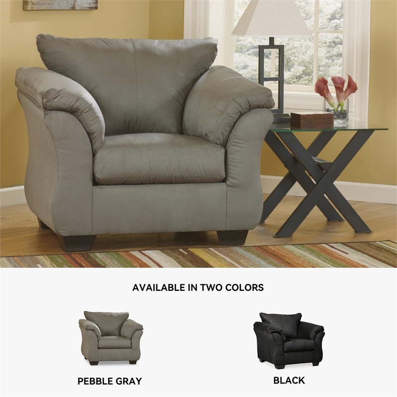 Bowery Hill Fabric Chair in Cobblestone