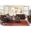 Bowery Hill Glass Black Electric Fireplace Insert LED Unassembled