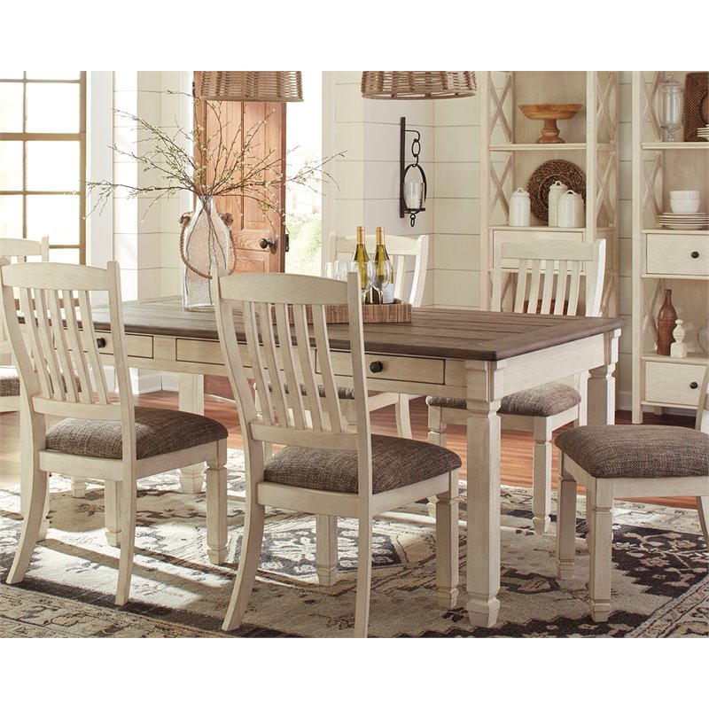 Bowery Hill Dining Table in White