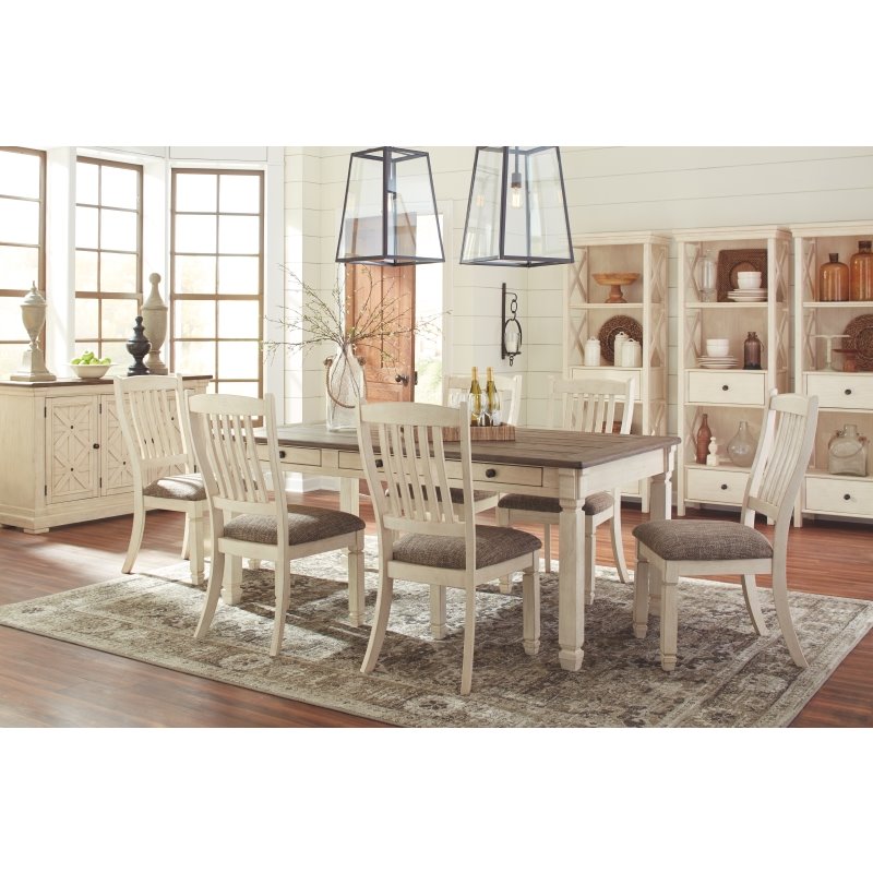 Bowery Hill Dining Table in White