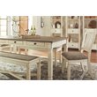 Bowery Hill Dining Table in White