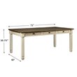 Bowery Hill Dining Table in White