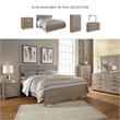 Bowery Hill 5 Drawer Chest in Gray
