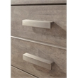 Bowery Hill 5 Drawer Chest in Gray