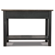 Bowery Hill 2 Drawer Console Table in Grayish Brown