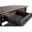 Bowery Hill 2 Drawer Console Table in Grayish Brown