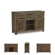Bowery Hill Server in Grayish Brown
