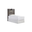 Bowery Hill Twin Slat Panel Headboard with Sconce