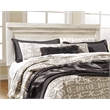 Bowery Hill King Panel Headboard in Whitewash