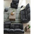 Bowery Hill Power Reclining Loveseat in Slate