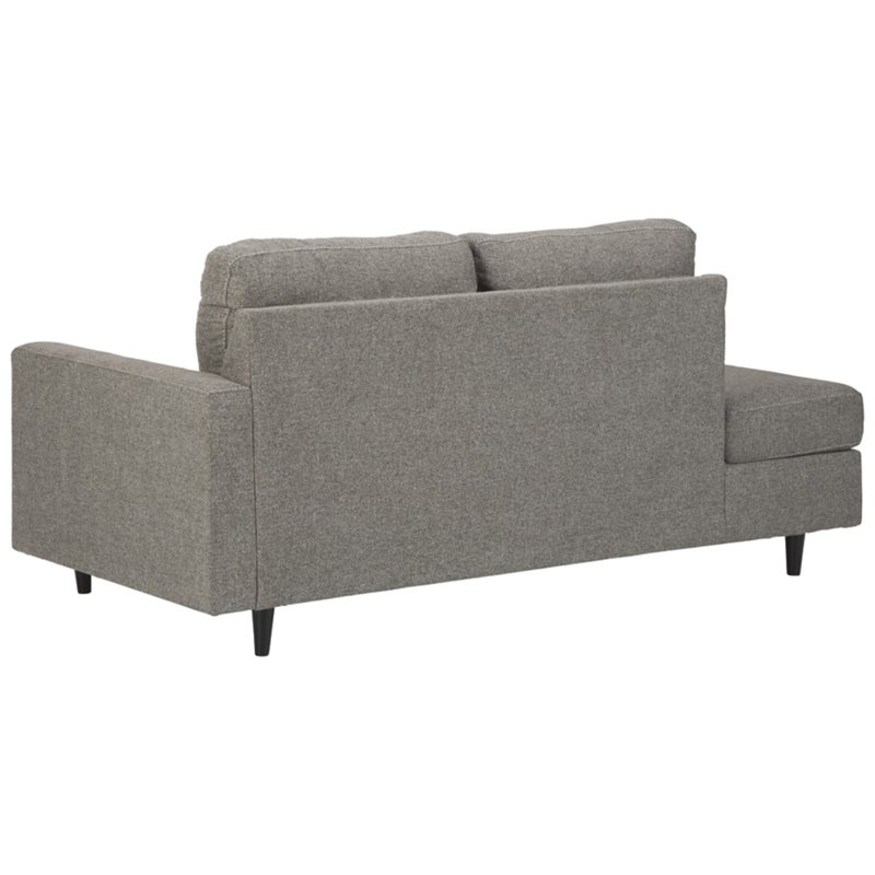 Bowery Hill Right Arm Corner Chaise in Graphite