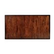 Bowery Hill Wood Extendable Dining Table in Dark Cherry