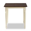 Bowery Hill Cottage Dining Table in Brown and Cream