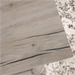 Bowery Hill Engineered Wood Split Oak Computer Desk L-Shaped 68.74