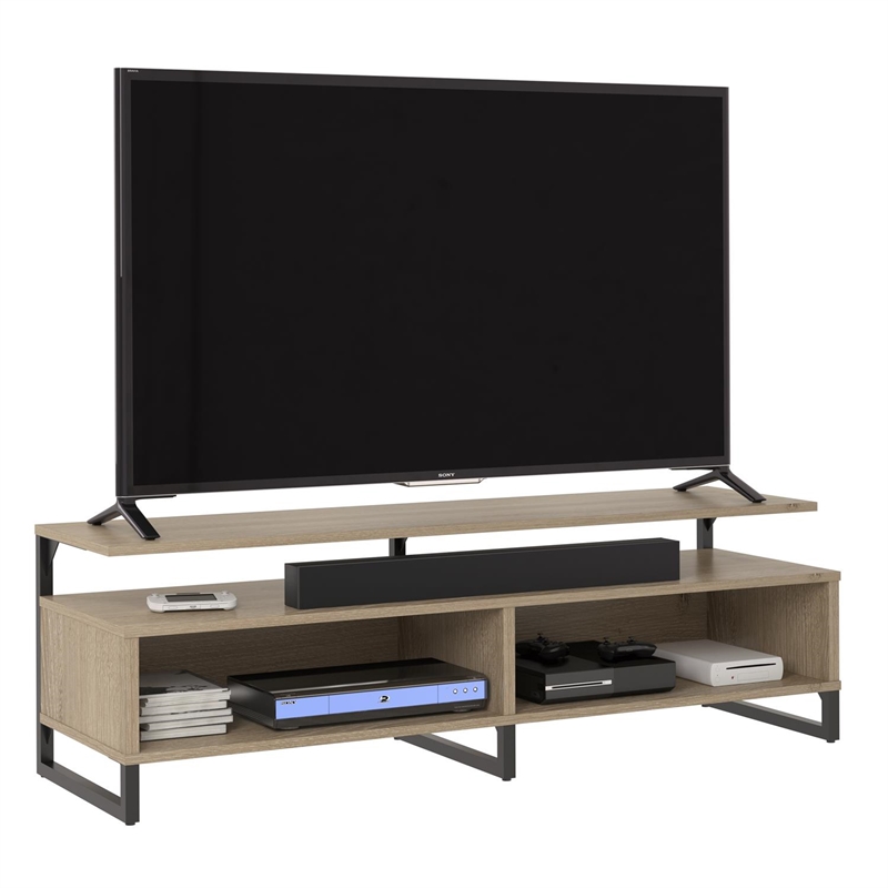 Bowery Hill Wood TV Stand For TVs up to 65