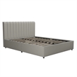 Bowery Hill Upholstered Full Bed with Storage Drawers
