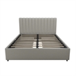 Bowery Hill Upholstered Full Bed with Storage Drawers