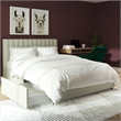 Bowery Hill Upholstered Full Bed with Storage Drawers