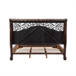Bowery Hill King Sleigh Bed in Mahogany