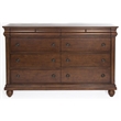 Bowery Hill Wood Cherry Dresser Rectangular 64