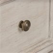 Bowery Hill Mid-Century Wood 9 Drawer Dresser in White