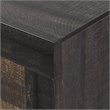 Bowery Hill Wood 6-Drawers Bedroom Dresser with Mirror Set in Walnut/Chocolate