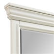 Bowery Hill 9-Drawer Transitional Wood Dresser with Mirror in White