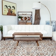 Bowery Hill Mid Century Modern Brown Coffee Table