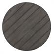 Bowery Hill Modern Splay Leg Round Cocktail Table in Brown