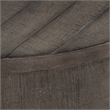 Bowery Hill Modern Wood Drum Cocktail Table in Brown