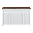 Bowery Hill Farmhouse Wood Sliding Barn Door Console or TVs up to 52