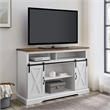 Bowery Hill Farmhouse Wood Sliding Barn Door Console or TVs up to 52