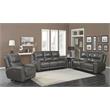 Bowery Hill Leather Power Reclining Sofa
