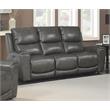 Bowery Hill Leather Power Reclining Sofa