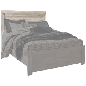 Bowery Hill Queen Panel Headboard in Whitewash